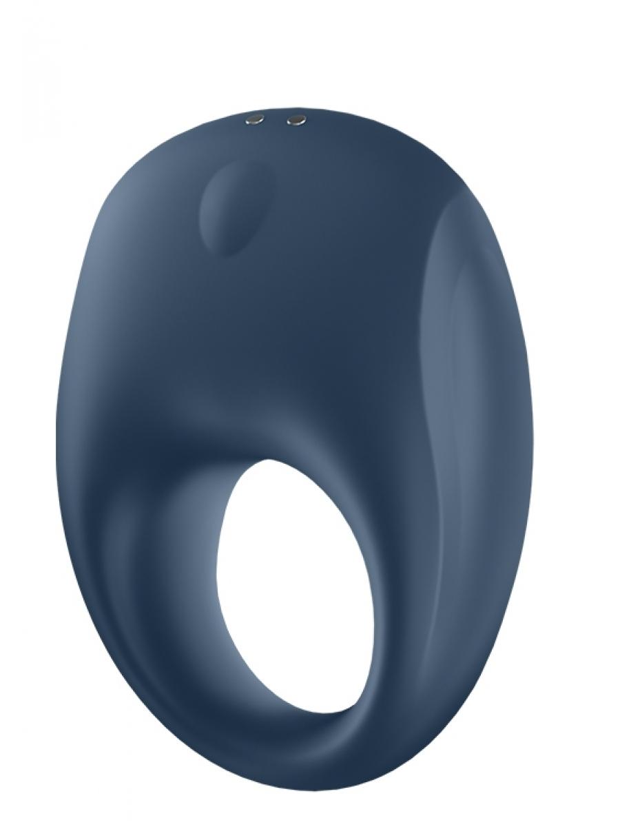 Satisfyer Prsten za penis Strong One, Vibrirajući, 2cm, Teget