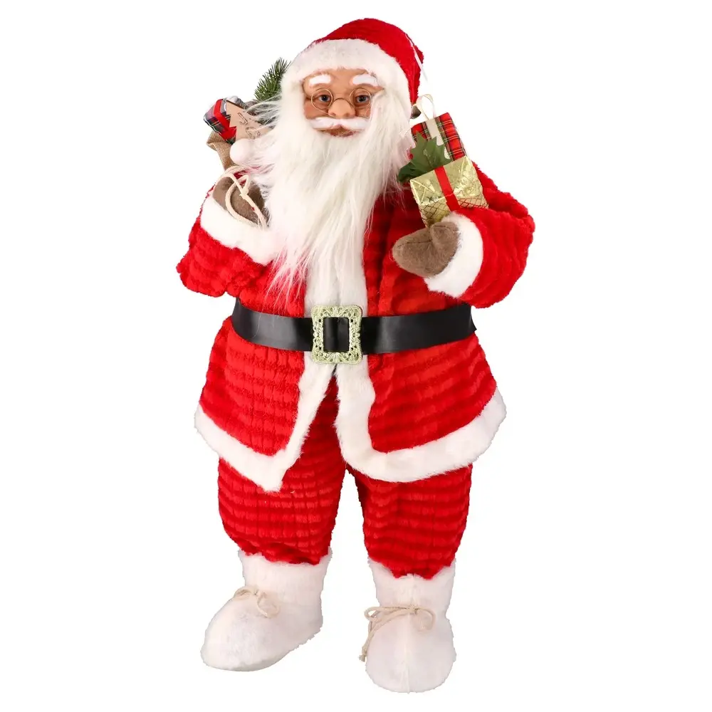 FESTA Novogodišnja figura Deda Mraz Deco Santa 10, 90cm, Crvena