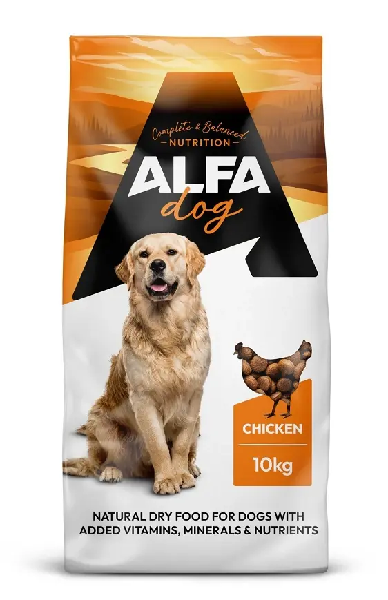 ALPHA Suva hrana za pse Piletina, 10kg