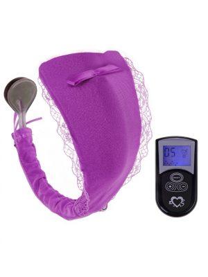 Vibro gaćice  C String, 10funkcija, Ljubičaste