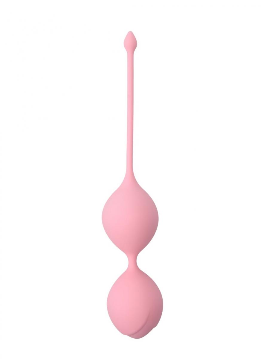 B-SERIES Silikonske vaginalne kuglice, 36 mm, Roze