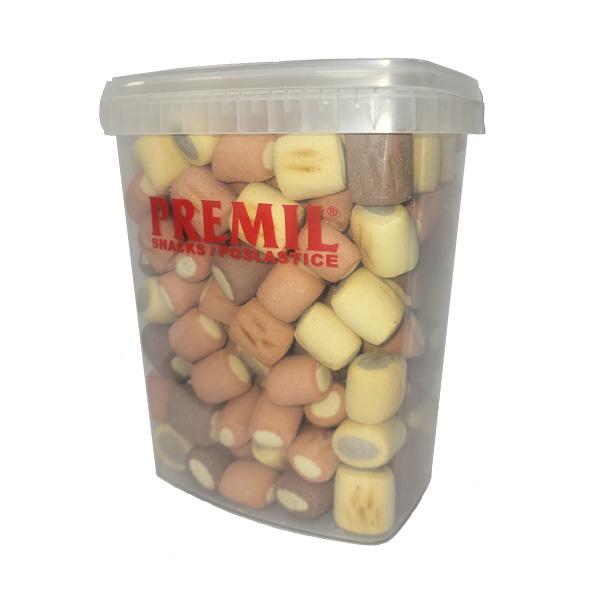 PREMIL Mix Punjeni biskviti za pse, 450g