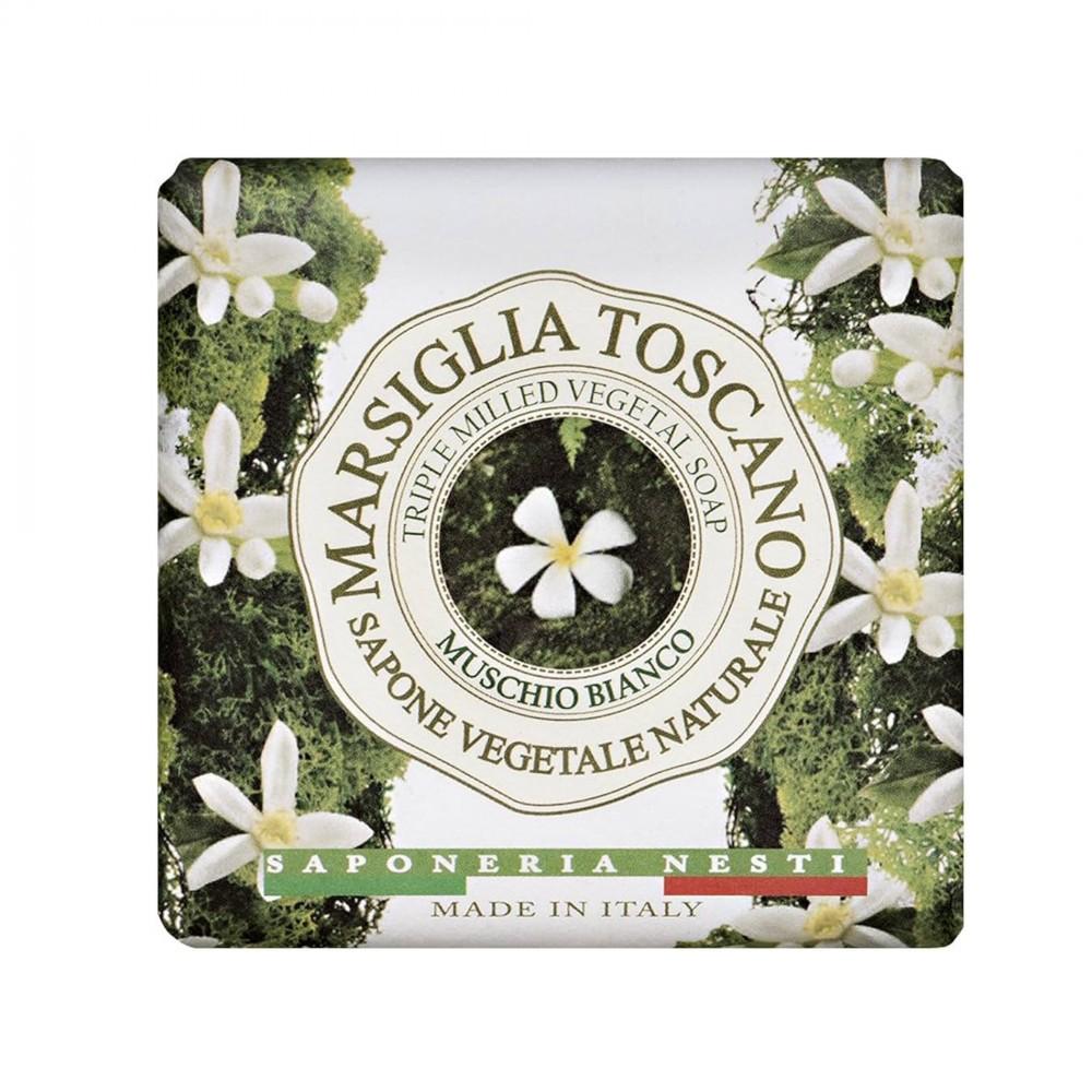 NESTI DANTE Sapun Marsiglia Toscano, Beli mošus, 200g