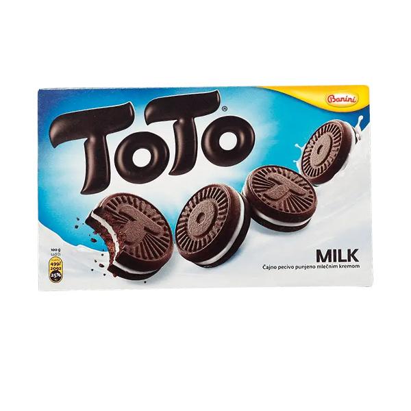BANINI Keks Toto Milk, 195g