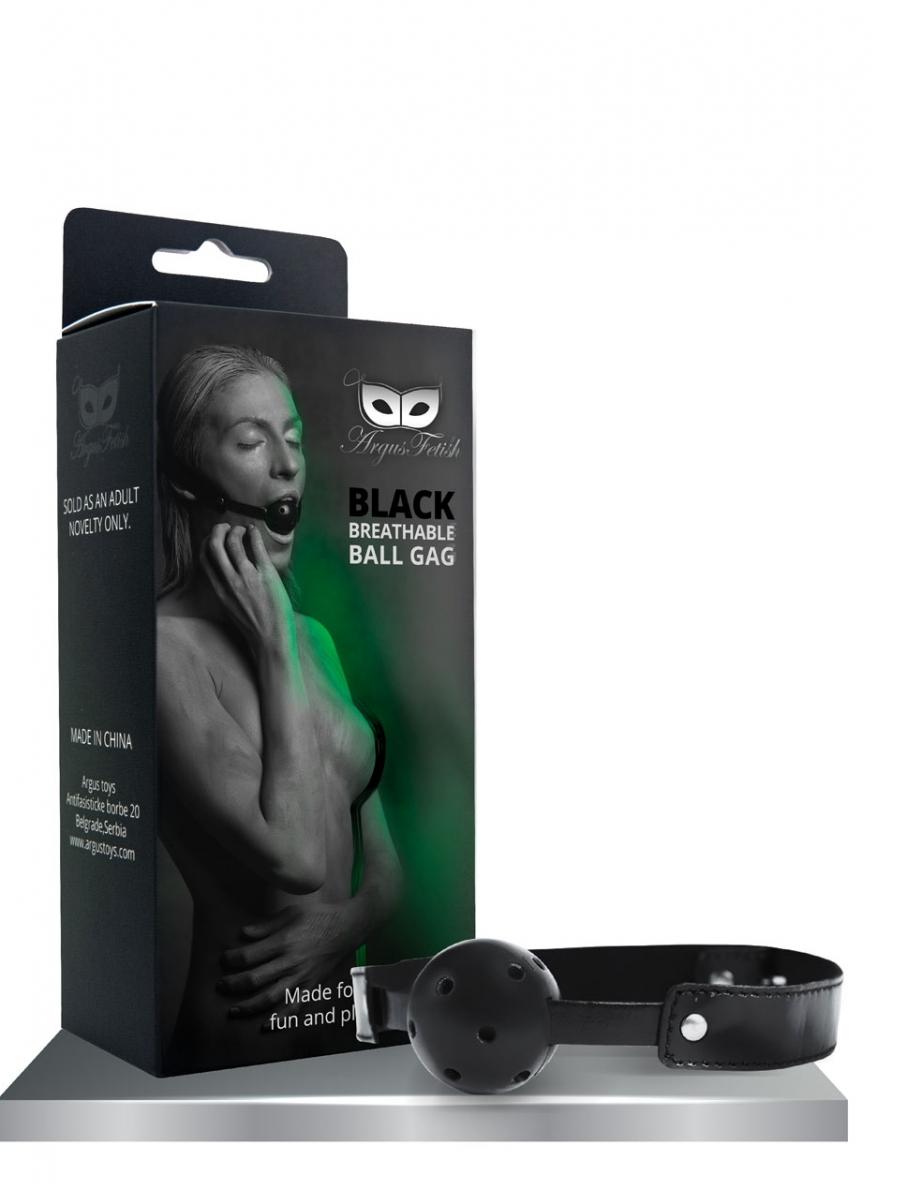ARGUS Plasticna kugla za usta, Crna
