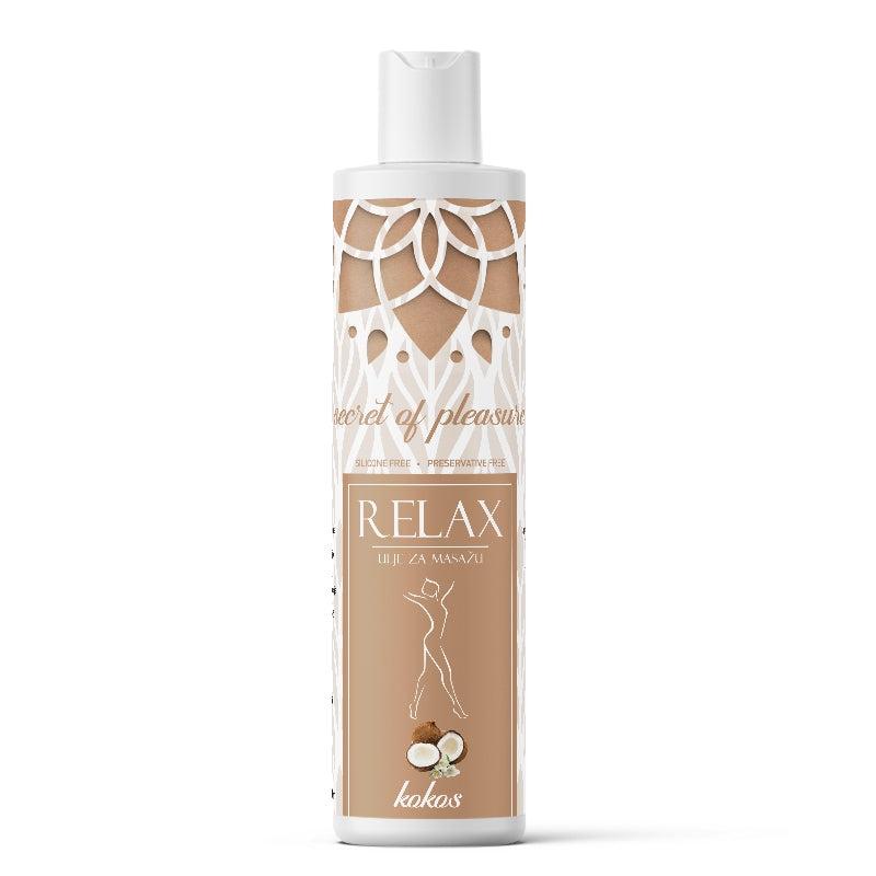RELAX Ulje za masažu Kokos, 200ml