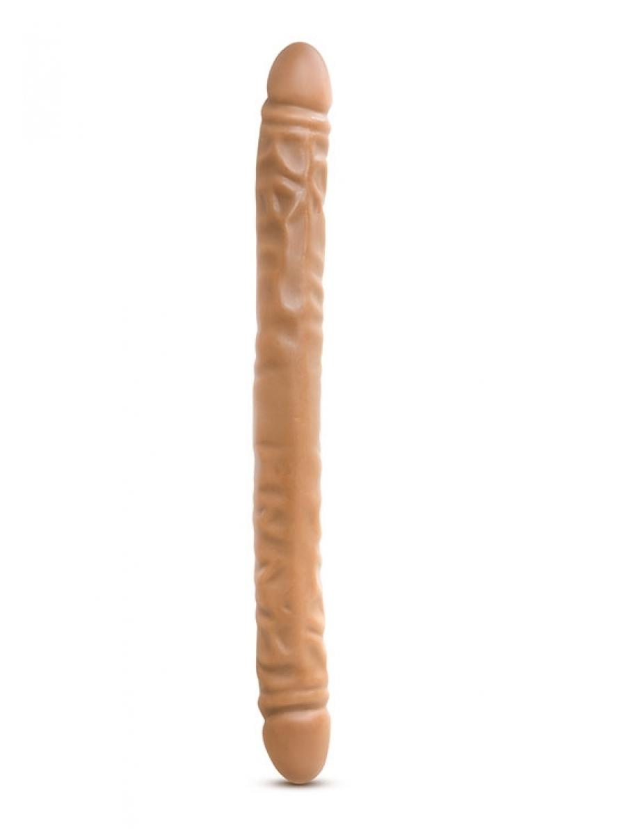 DR. SKIN Dupli dildo Mocha