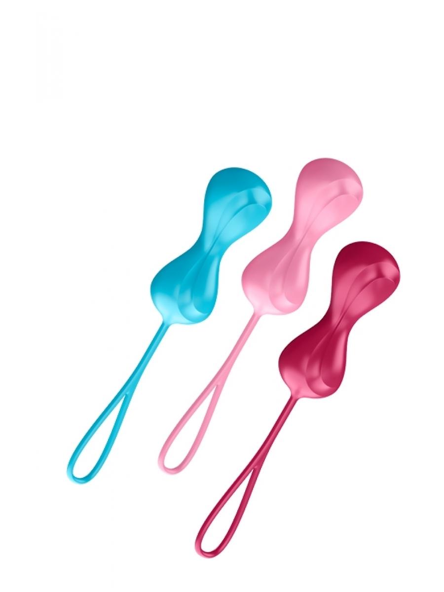 SATISFYER Vaginalne kuglice Power Balls, Višebojne