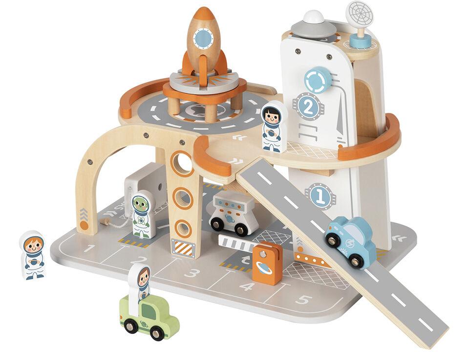 Tooky Toys Drvena svemirska stanica