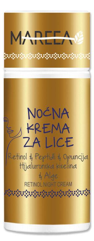 Mareea Noćna krema za lice sa retinolom, 50 ml