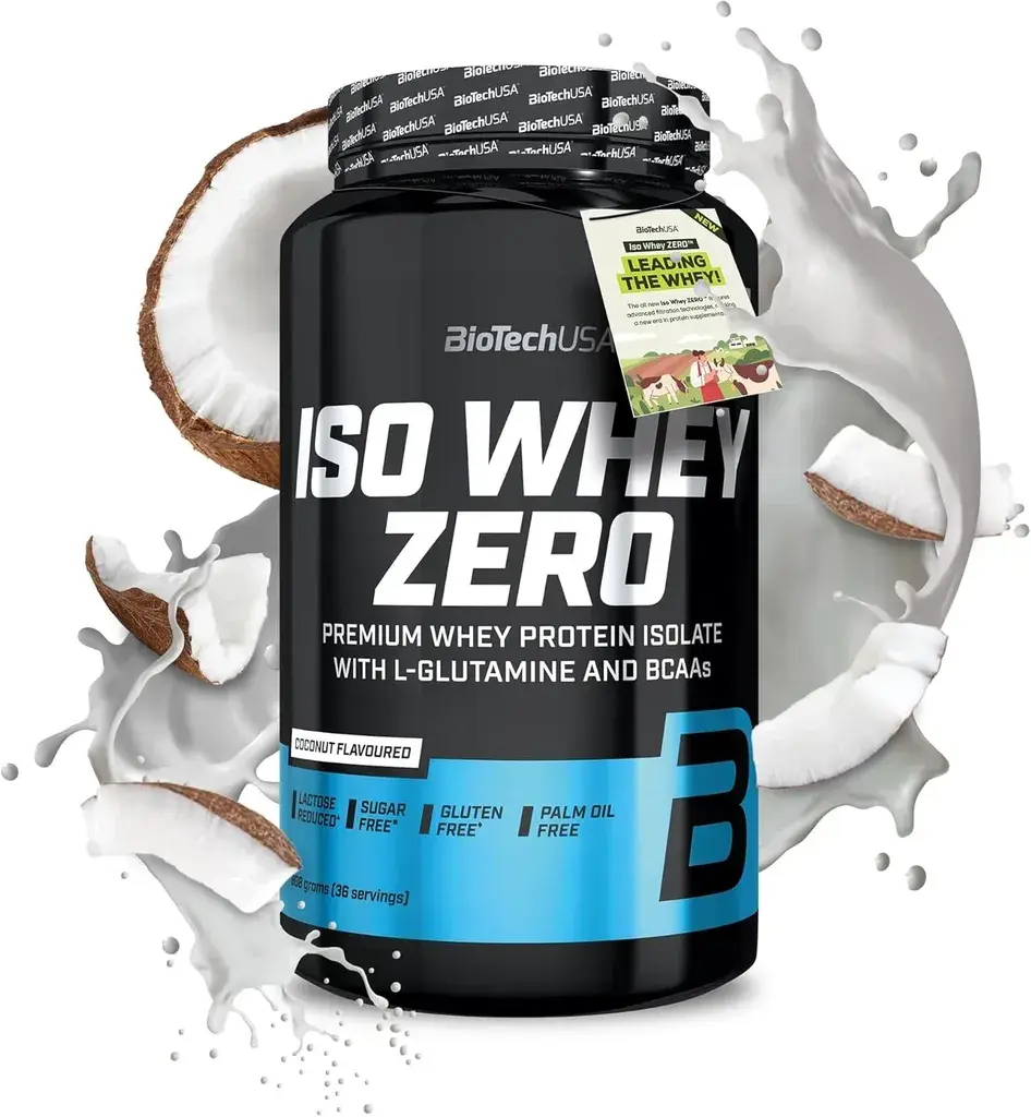 BioTechUSA Protein Iso Whey Zero, Kokos, 908 g