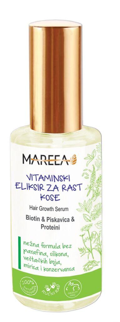 Mareea Vitaminski eliksir za rast kose Biotin&Piskavica&Proteini, 100 ml