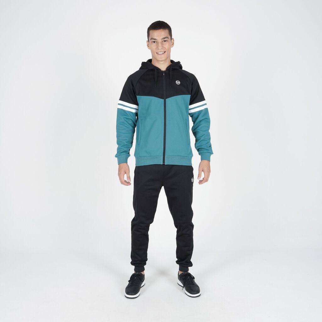 Sergio Tacchini Muška trenerka Mass tracksuit, Zeleno-crna