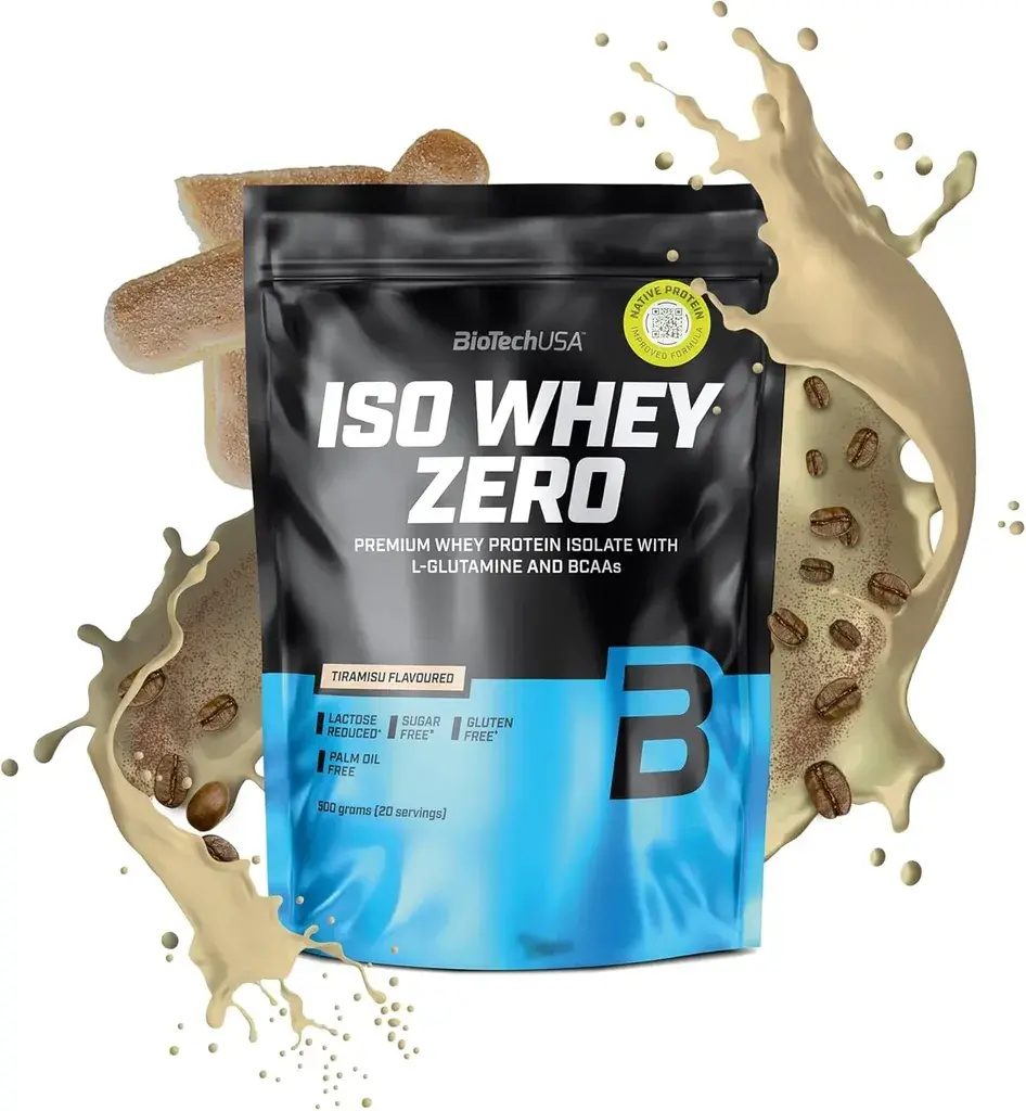 BioTechUSA Protein Iso Whey Zero, Tiramisu, 454 g