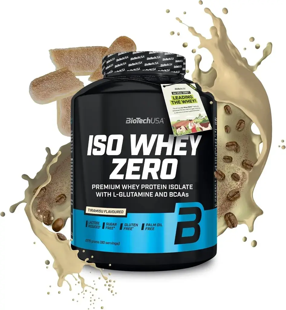 BioTechUSA Protein Iso Whey Zero, Tiramisu, 1800 g