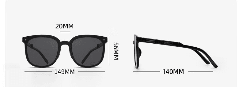 Lesca Lunetier Unisex naočare za sunce, Crne