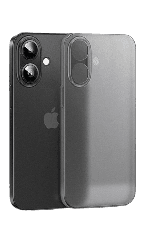 Divi Maska za mobilni telefon iPhone 16, Crna