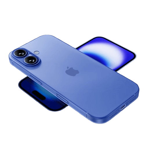 Mofi  Maska za mobilni telefon iPhone 17 Pro Max, Providno-plava