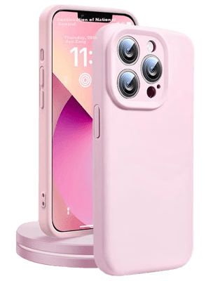 Divi Maska za mobilni telefon Apple 13 Pro, Roza