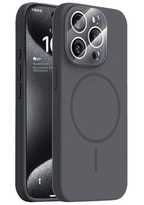 Divi Maska za mobilni telefon Apple Iphone15 Pro Max, Crna
