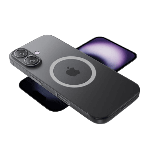Mofei  Maska za mobilni telefon iPhone 16 Plus / iPhone 16 Pro Max, Providno-Crna