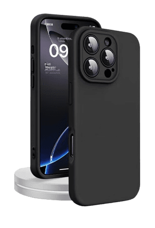 Divi Maska za mobilni telefon Apple 16 Pro, Crna