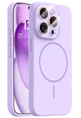 Divi Maska za mobilni telefon Apple 15 Pro, Ljubičasta