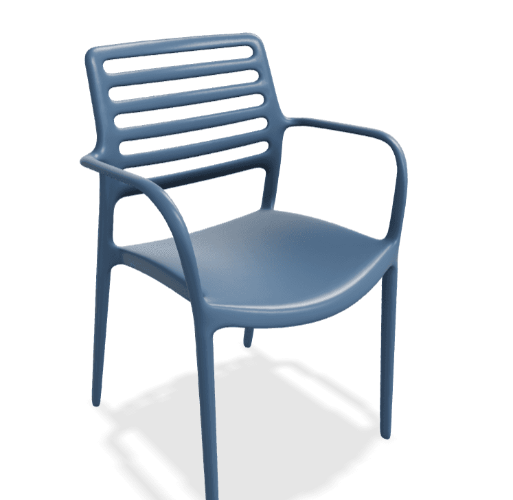 TILIA Baštenska stolica Louise XL, Plava