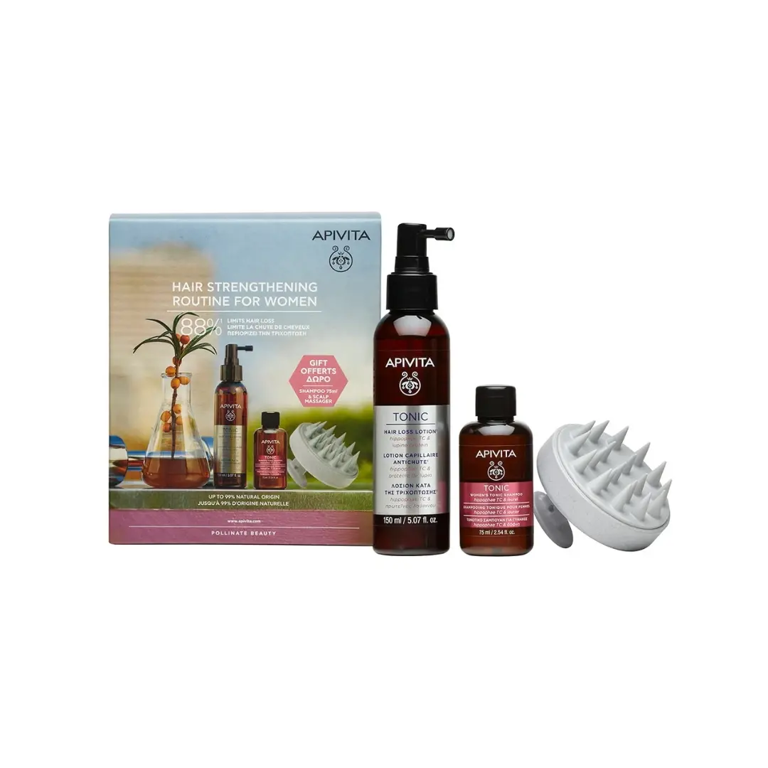 APIVITA Set protiv opadanja kose za žene Tonic