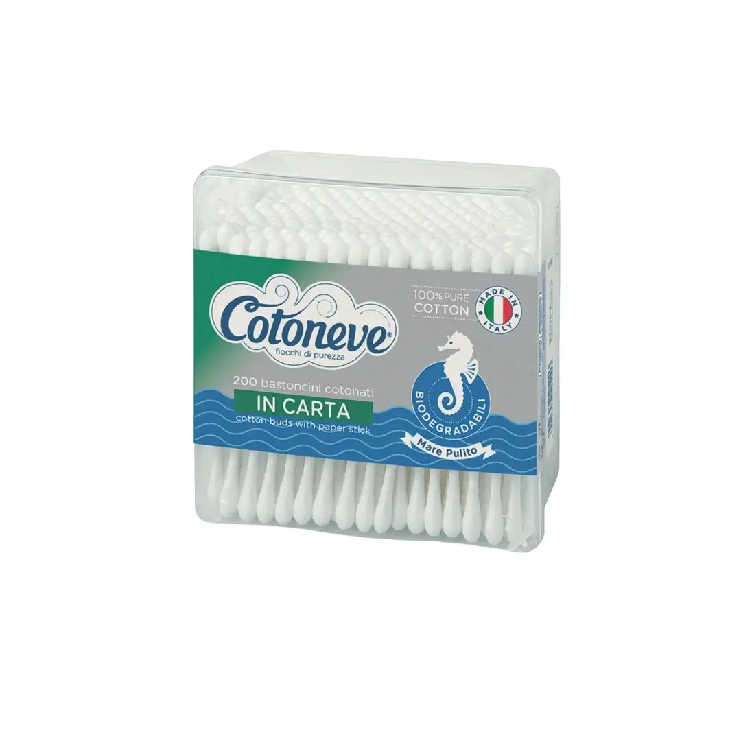 COTONEVE Biorazgradivi štapići za uši, 200 komada