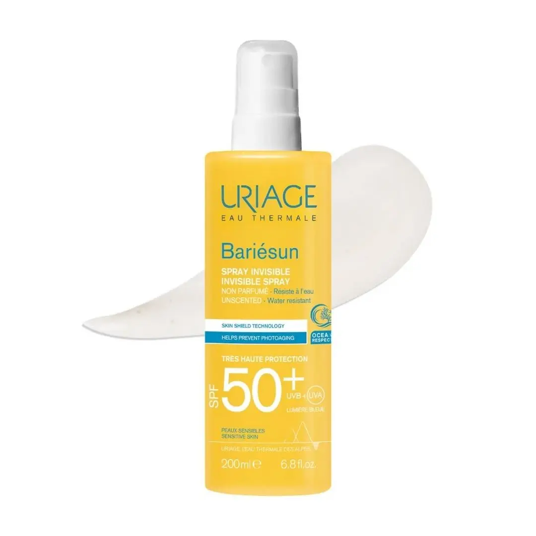 URIAGE Transparentni sprej za sunčanje Bariésun, SPF50+, 200ml