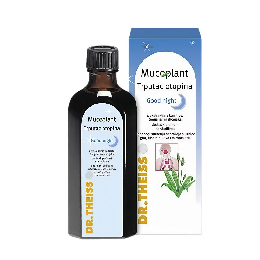 DR.THEISS Sirup za laku noć Mucoplant, 250ml