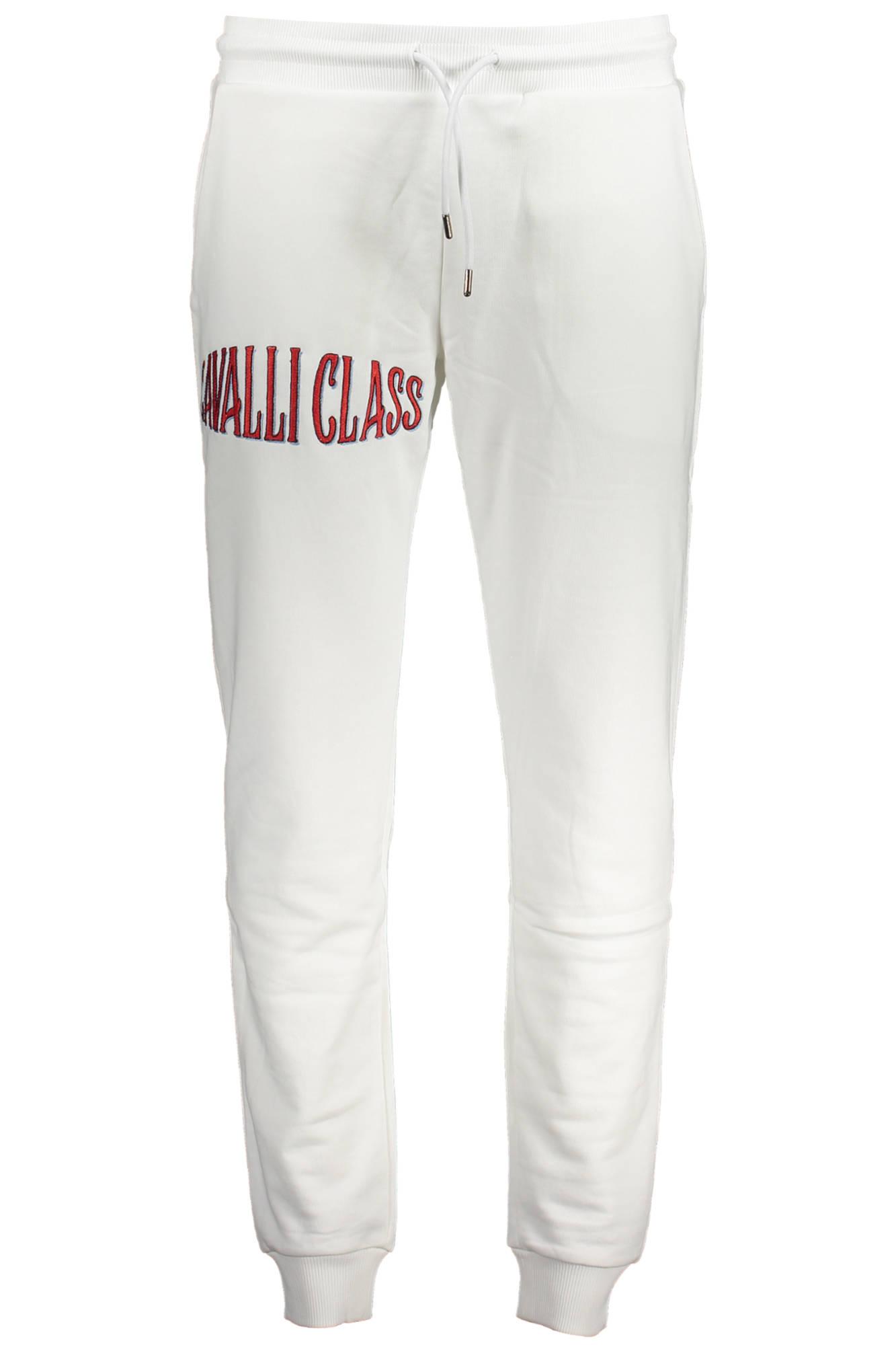 CAVALLI CLASS Muška trenerka QXT20B-CF062_BIANCO_00053, Bela