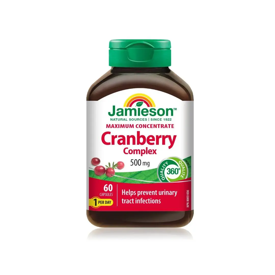 JAMIESON Kompleks ekstrakta brusnice sa D-manozom, 60 kapsula