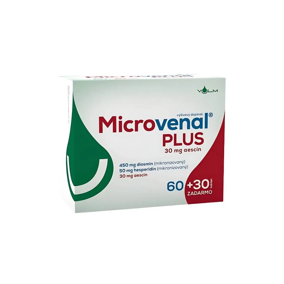 Dodatak ishrani Microvenal Plus, 60+30 tableta