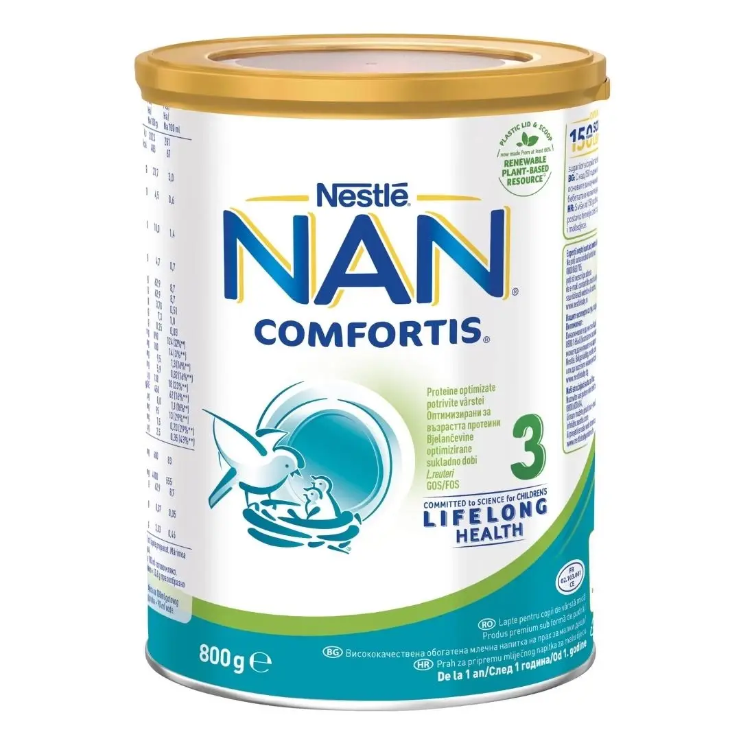 NESTLE Mleko za bebe NAN Comfortis 3, 800g
