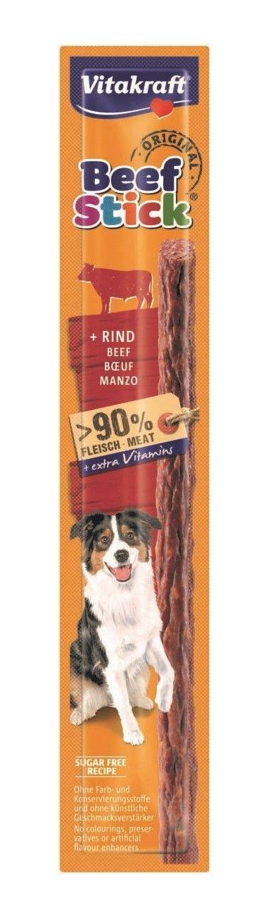 VITAKRAFT Stapić za pse sa >90% svežeg mesa Bez šećera Beef Stick Govedina