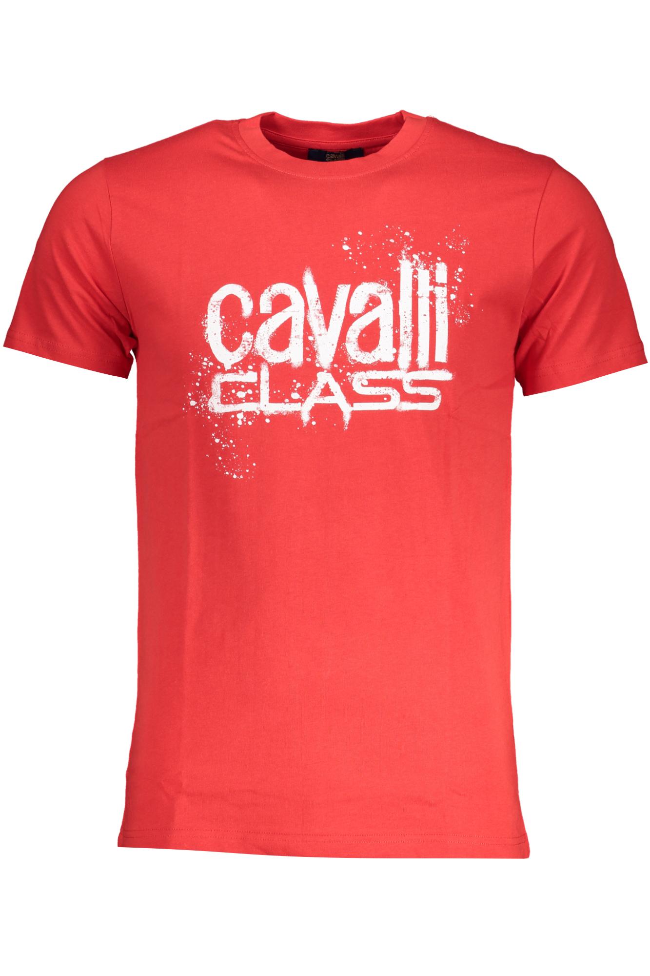 CAVALLI CLASS Muška majica QXT62PJD060_RO02000, Crvena