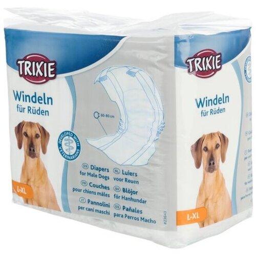 TRIXIE Pelene za mužjake Diapers Male, 60-80 cm, L-XL, 12 komada
