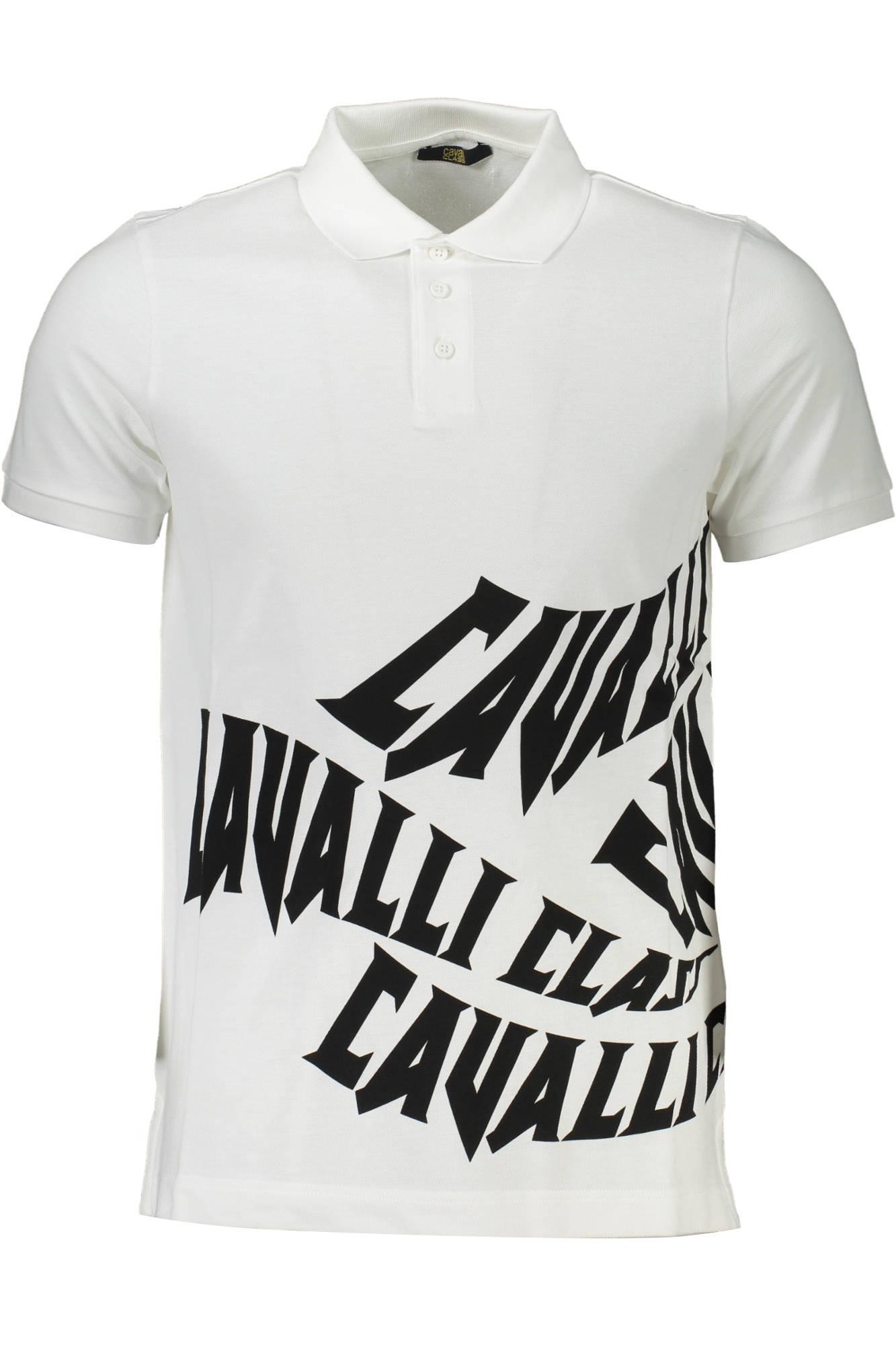 CAVALLI CLASS Muška polo majica QXT64A-JD060_BIANCO_00053, Bela
