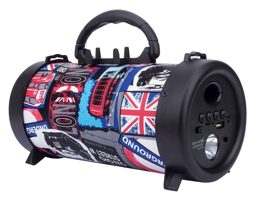 Manhatan zvučnik BT BT Boombox London, šareni