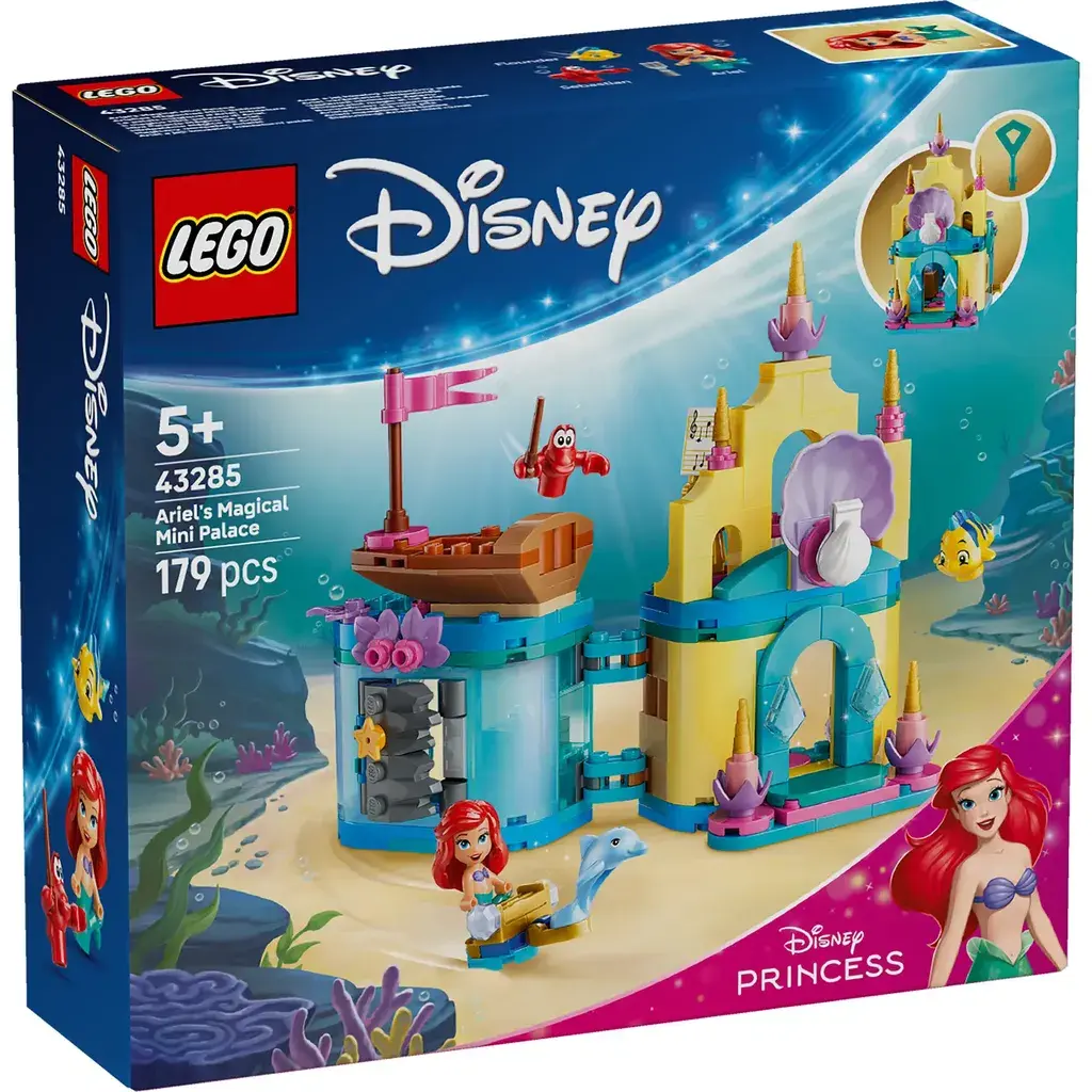 Lego Disney Ariel magična Mini-palata 43285