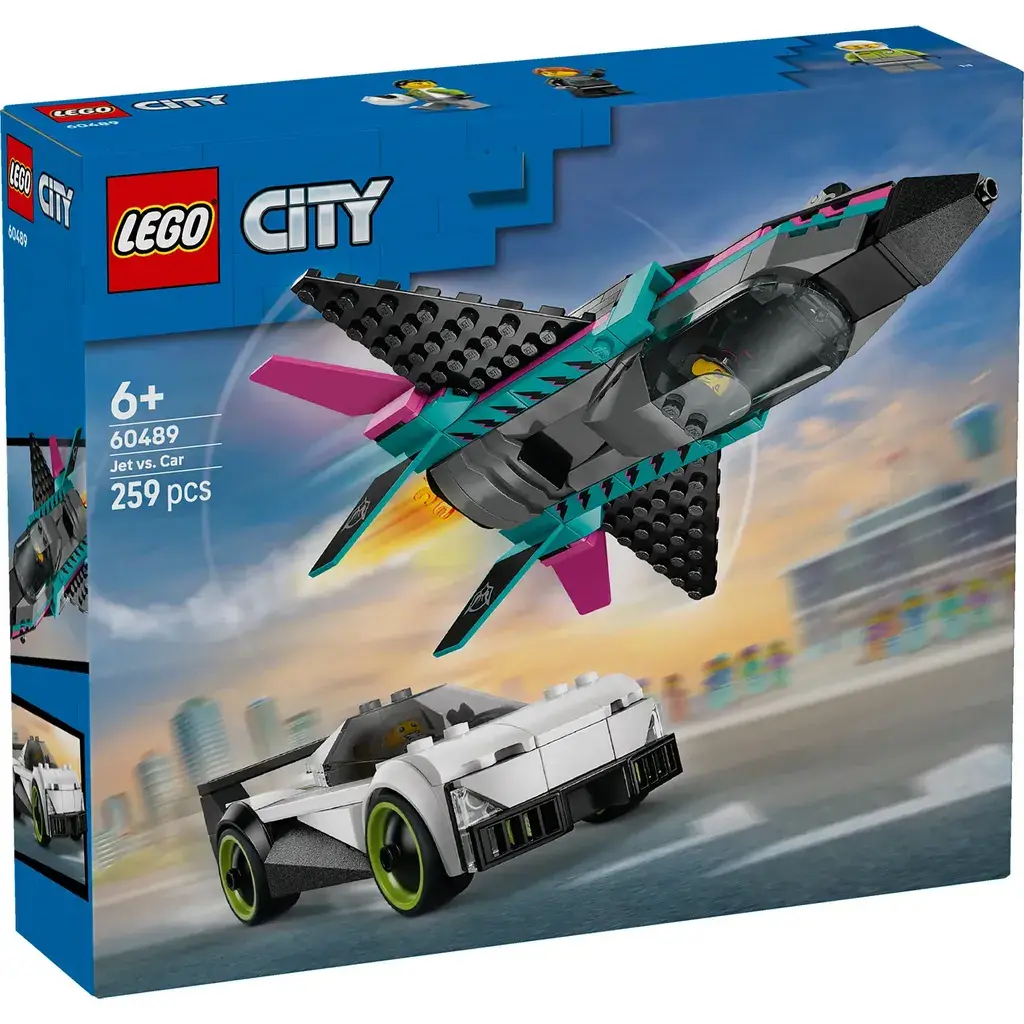 Lego City Avion protiv automobila 60489