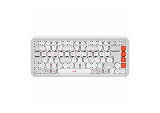 LOGITECH Tastatura POP ICON KEYS, Bežična International, Bela