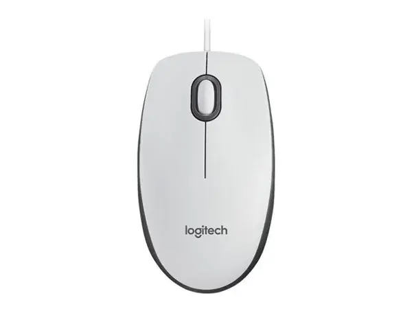 LOGITECH Miš M100, 1000dpi, Beli