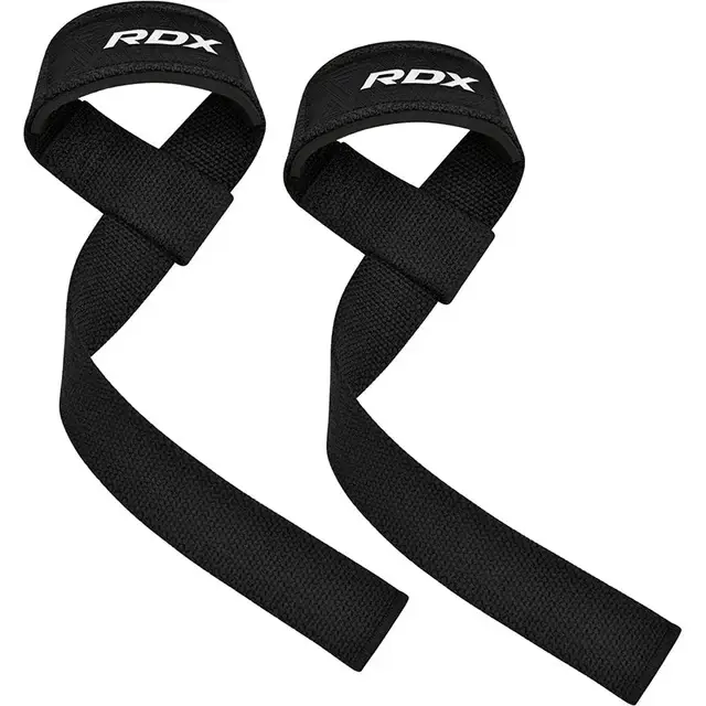 RDX Sports Gurtne za dizanje tegova Plus, Crne