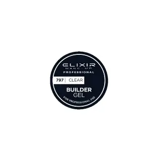 Elixir Builder gel za nokte 797 Milky White, 30g