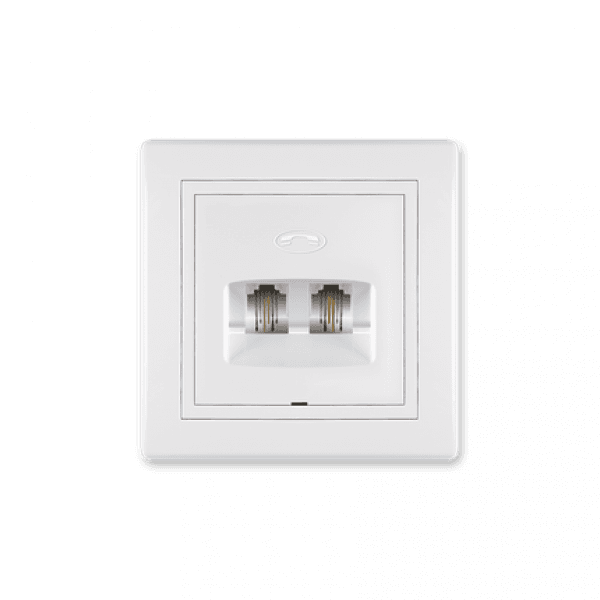 Aling conel Telefonska priključnica Prestige 611.00, 2x6/2