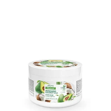 Aroma natural Maska za kosu, Avocado&Coconut Milk, 450ml
