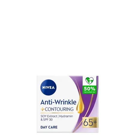 Nivea Dnevna krema za lice Anti-Wrinkle+Contouring 65+, 50ml